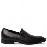 Italian Men Black Leather Shoes #4965